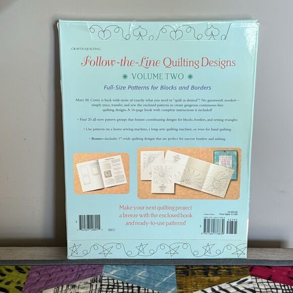 Follow The Line Quilting Designs Volume Two, Full-Size Patterns - Picture 2 of 9